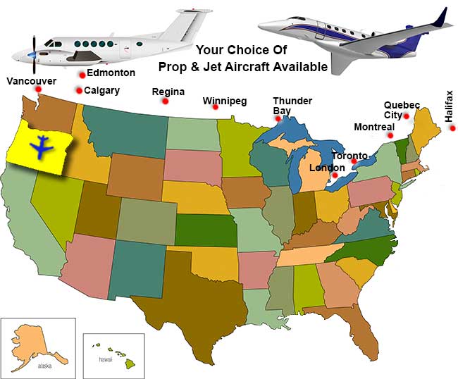 Oregon Charter Flight Directory